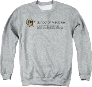 LOGOVISION University of Colorado Anschutz Medical Campus School of Medicine Unisex Adult Crewneck Sweatshirt