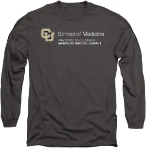 LOGOVISION University of Colorado Anschutz Medical Campus School of Medicine Unisex Adult Long-Sleeve T Shirt
