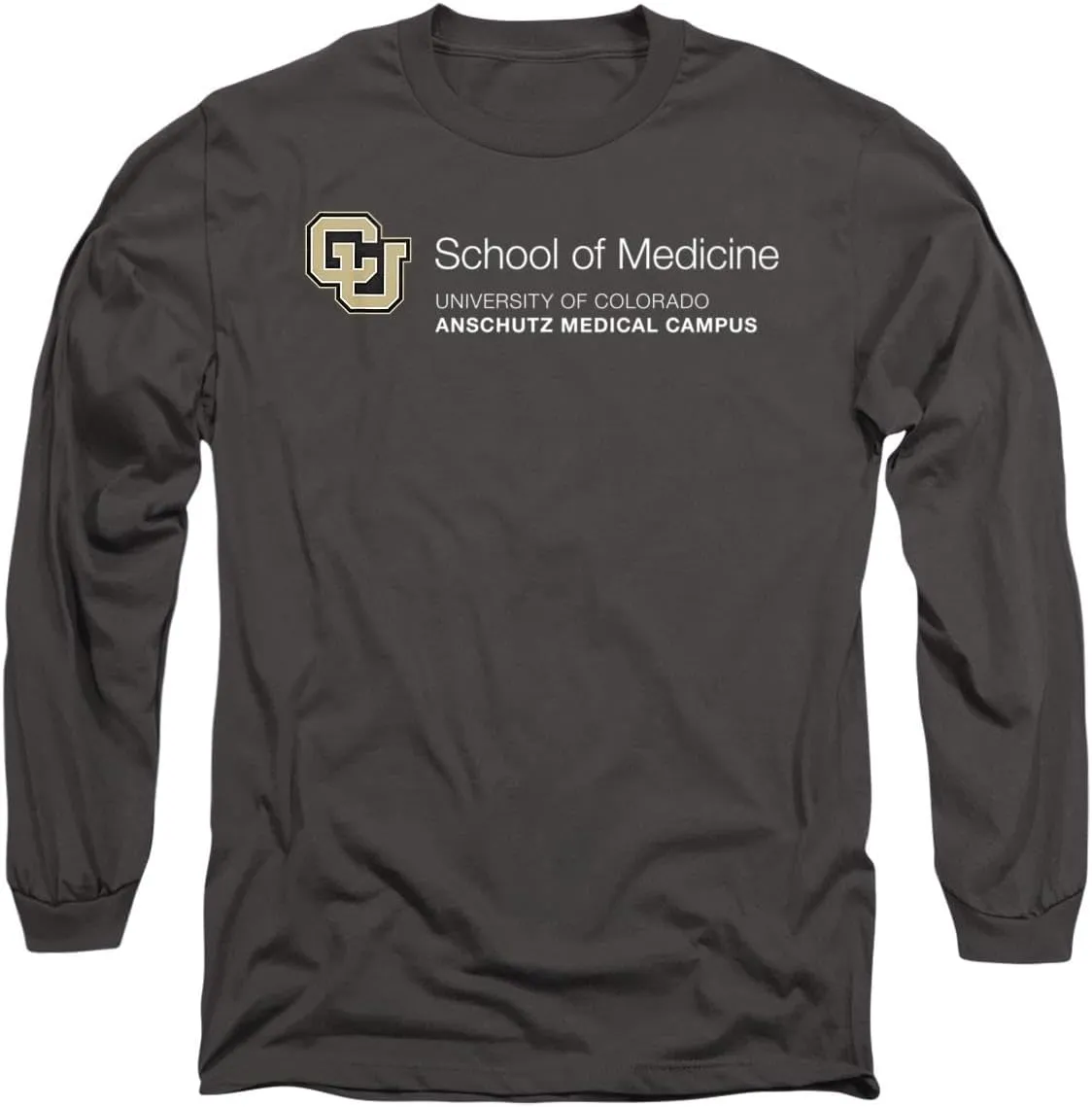 LOGOVISION University of Colorado Anschutz Medical Campus School of Medicine Unisex Adult Long-Sleeve T Shirt