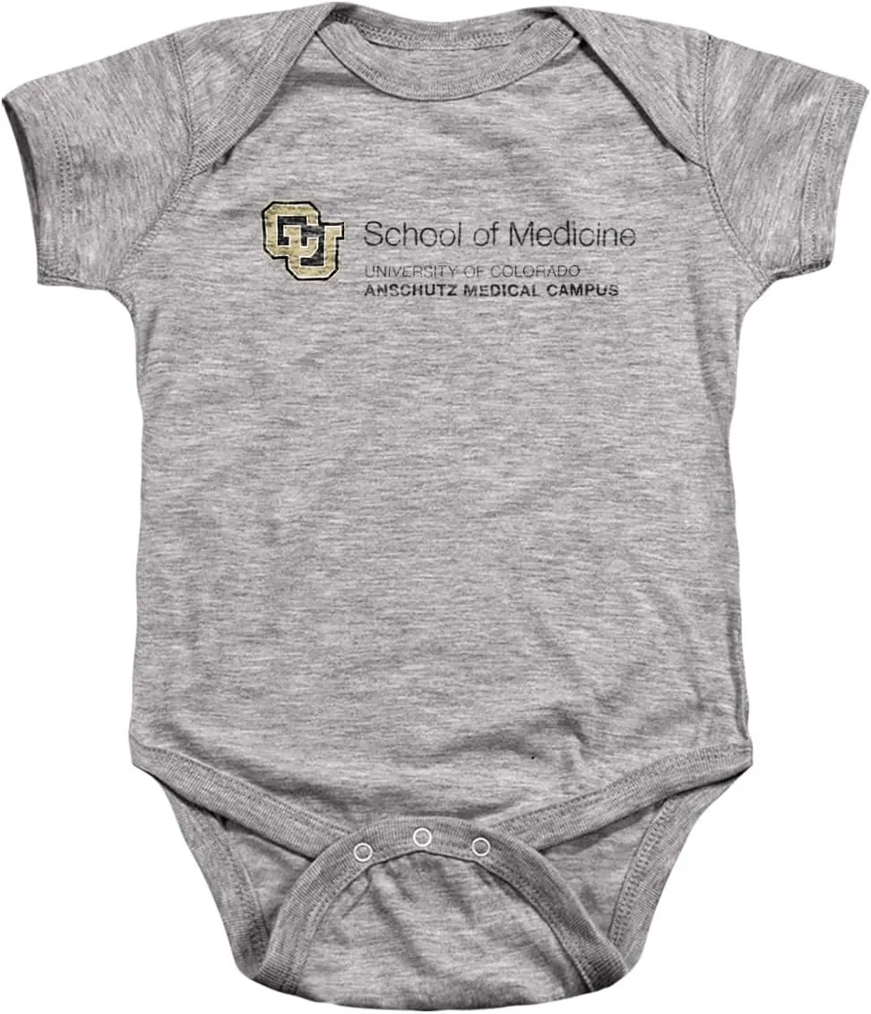 LOGOVISION University of Colorado Anschutz Medical Campus School of Medicine Unisex Infant Snap Suit for Baby