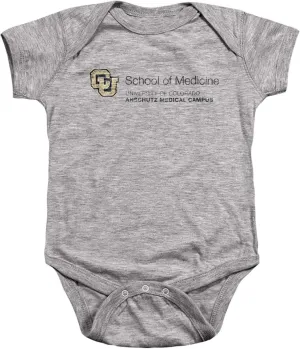 LOGOVISION University of Colorado Anschutz Medical Campus School of Medicine Unisex Infant Snap Suit for Baby