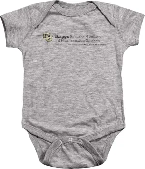 LOGOVISION University of Colorado Anschutz Medical Campus School of Pharmacy Unisex Infant Snap Suit for Baby