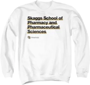 LOGOVISION University of Colorado Anschutz Medical Campus Skaggs School of Pharmacy Unisex Adult Crewneck Sweatshirt