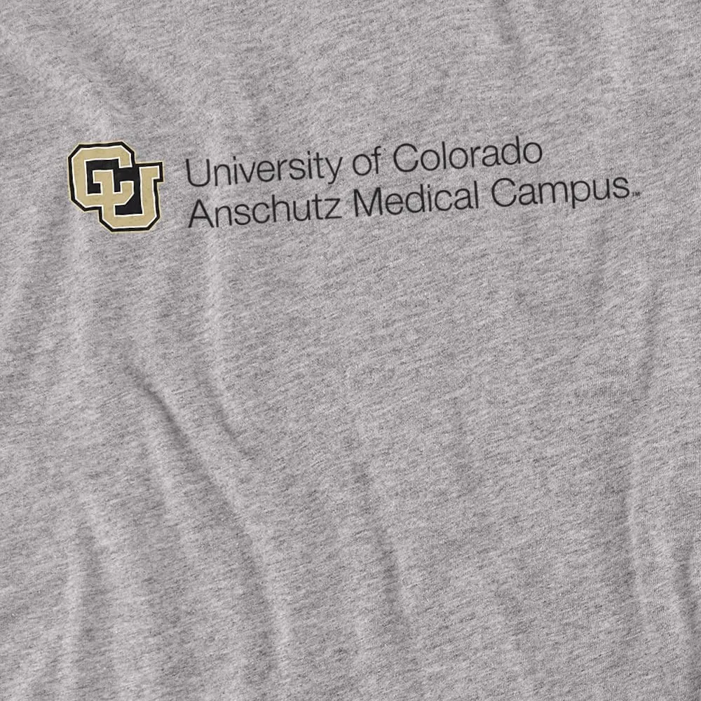 LOGOVISION University of Colorado Anschutz Medical Campus Stacked Kids T Shirt for Toddler Boys and Girls