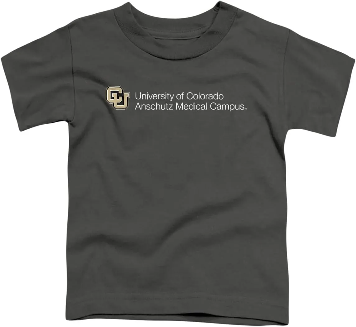 LOGOVISION University of Colorado Anschutz Medical Campus Stacked Kids T Shirt for Toddler Boys and Girls
