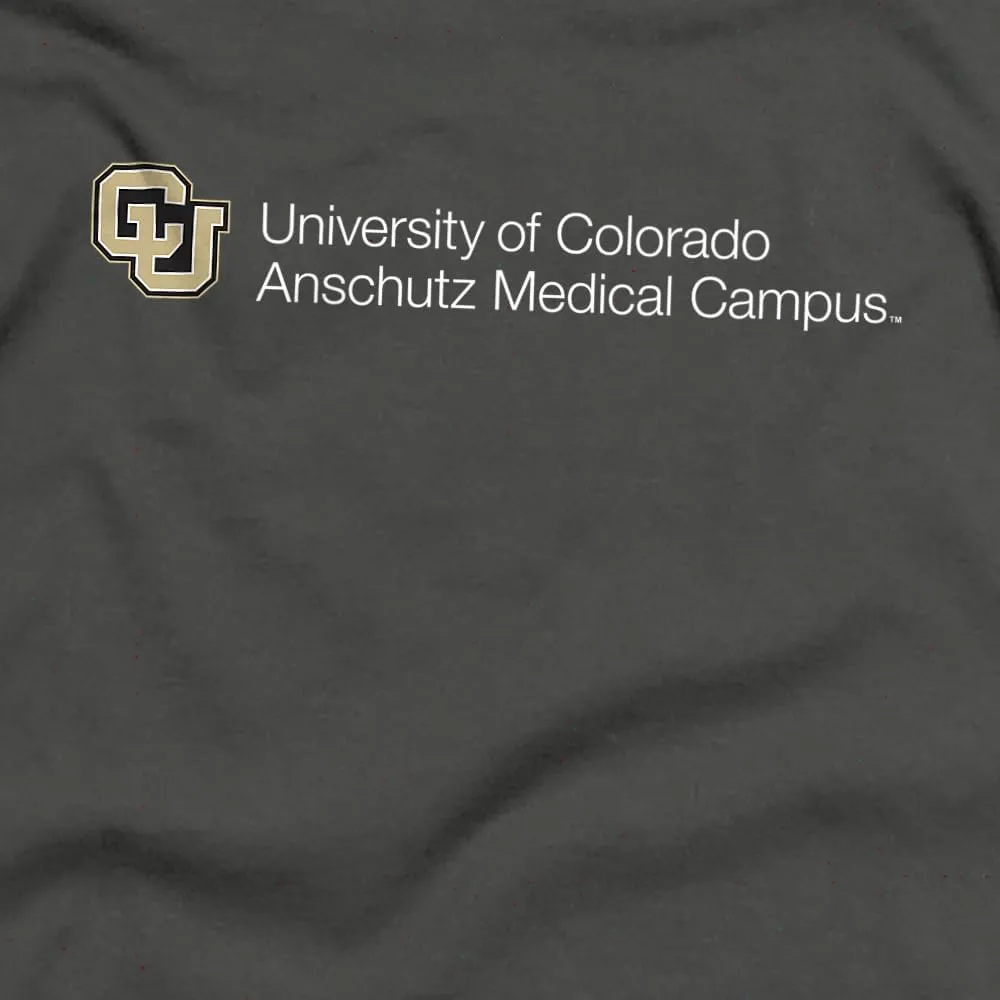 LOGOVISION University of Colorado Anschutz Medical Campus Stacked Kids T Shirt for Toddler Boys and Girls