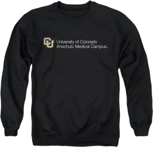 LOGOVISION University of Colorado Anschutz Medical Campus Stacked Unisex Adult Crewneck Sweatshirt