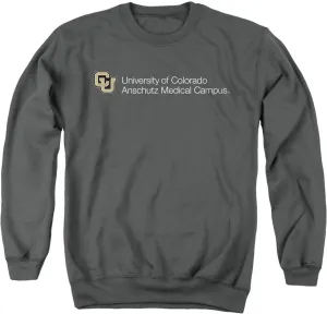 LOGOVISION University of Colorado Anschutz Medical Campus Stacked Unisex Adult Crewneck Sweatshirt