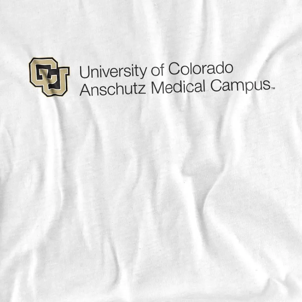 LOGOVISION University of Colorado Anschutz Medical Campus Stacked Unisex Infant Snap Suit for Baby