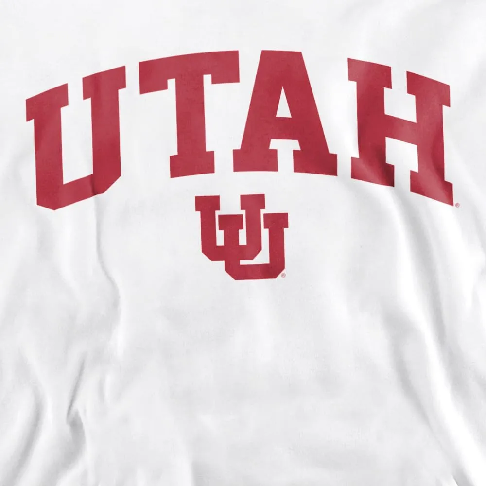LOGOVISION University of Utah One Color Arch Unisex Adult Crewneck Sweatshirt