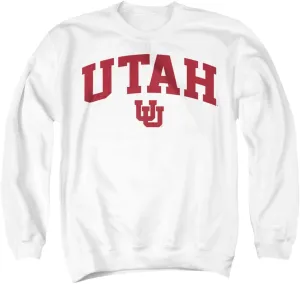 LOGOVISION University of Utah One Color Arch Unisex Adult Crewneck Sweatshirt