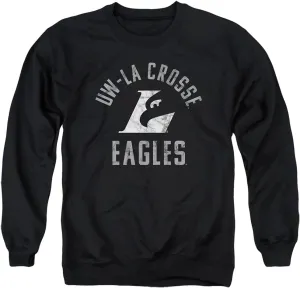 LOGOVISION University of Wisconsin La Crosse Official Eagles Logo Unisex Adult Crewneck Sweatshirt
