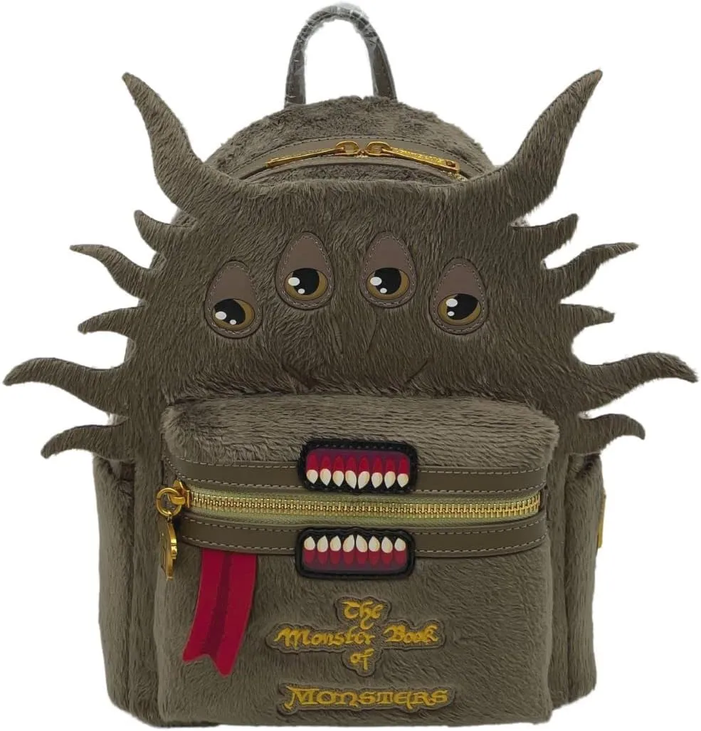 Loungefly Harry Potter Monster Book of Monsters Cosplay Double Strap Shoulder Bag