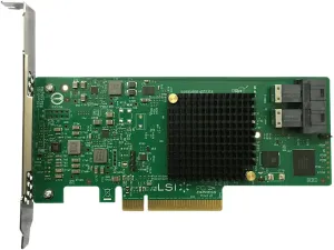 LSI Broadcom SAS 9300-8i 8-port 12Gb/s SATA SAS PCI-Express 3.0 Low Profile Host Bus Adapter