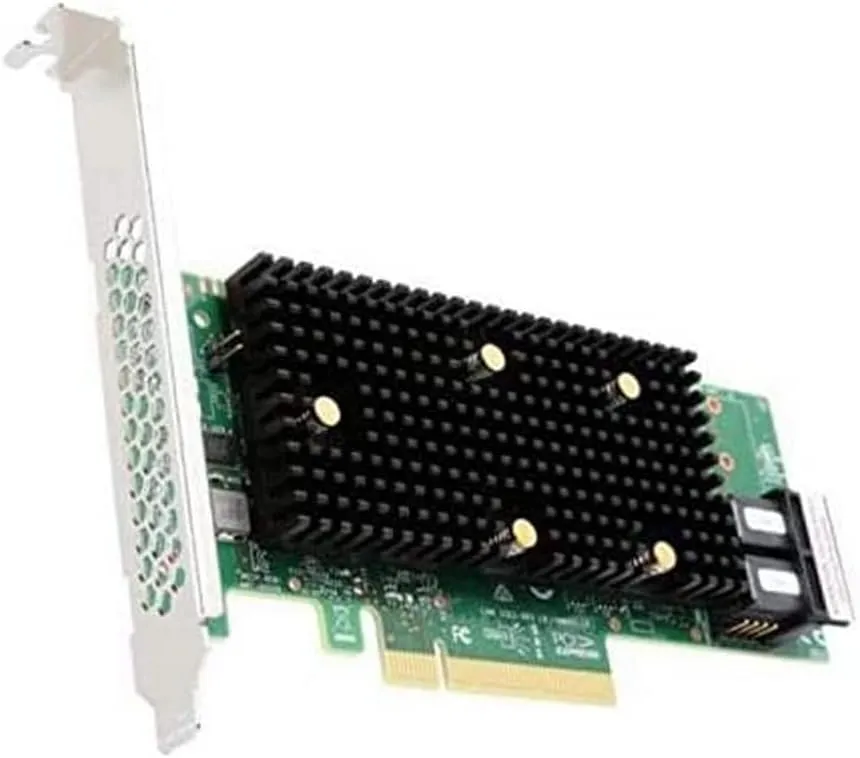 Lsi Logic 198695 Controller Card 05-50008-01 Tri-mode Storage Adt 8port 12gb/s Sas/sata Pci Express3.1 Lp Retail