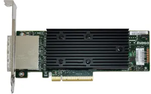 LSI Logic Controller Card 05-25704-00 9305-16e 16-Port External SAS 12Gb/s PCI-Express 3.0 Host Bus Adapter Single