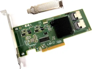 LSI LOGIC SAS9211-8I 8PORT Int 6GB Sata SAS Pcie 2.0
