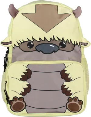 Mad Engine Appa Backpack Nickelodeon Avatar The Last Airbender Appa The Sky Bison 17" Backpack Laptop School Travel Book Bag