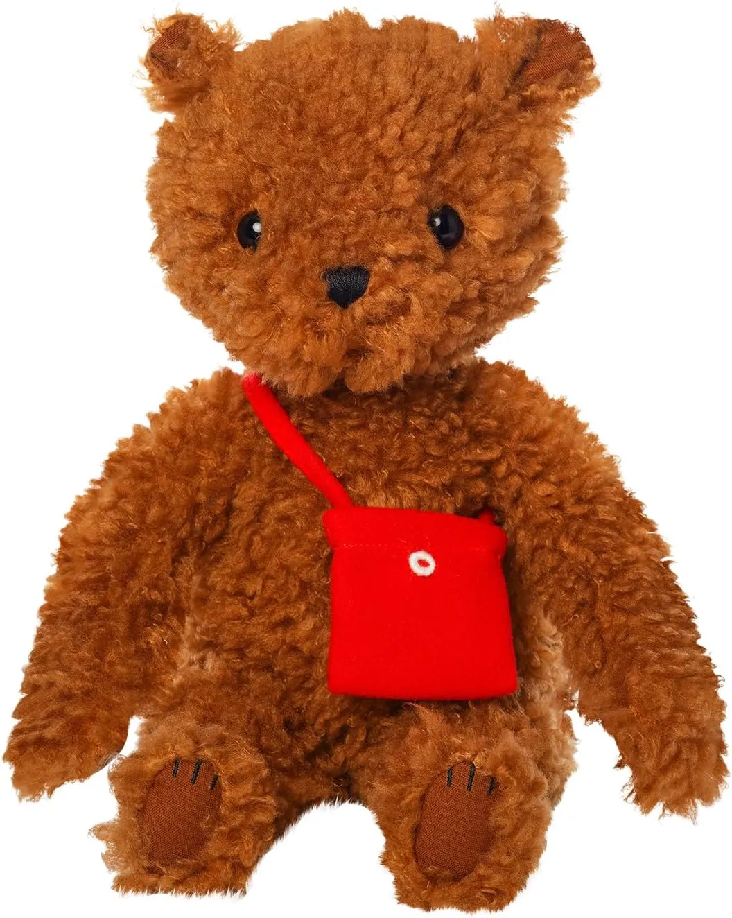 Manhattan Toy Imaginaries Bruno Bear 12" Children's Picture Book Stuffed Animal Companion