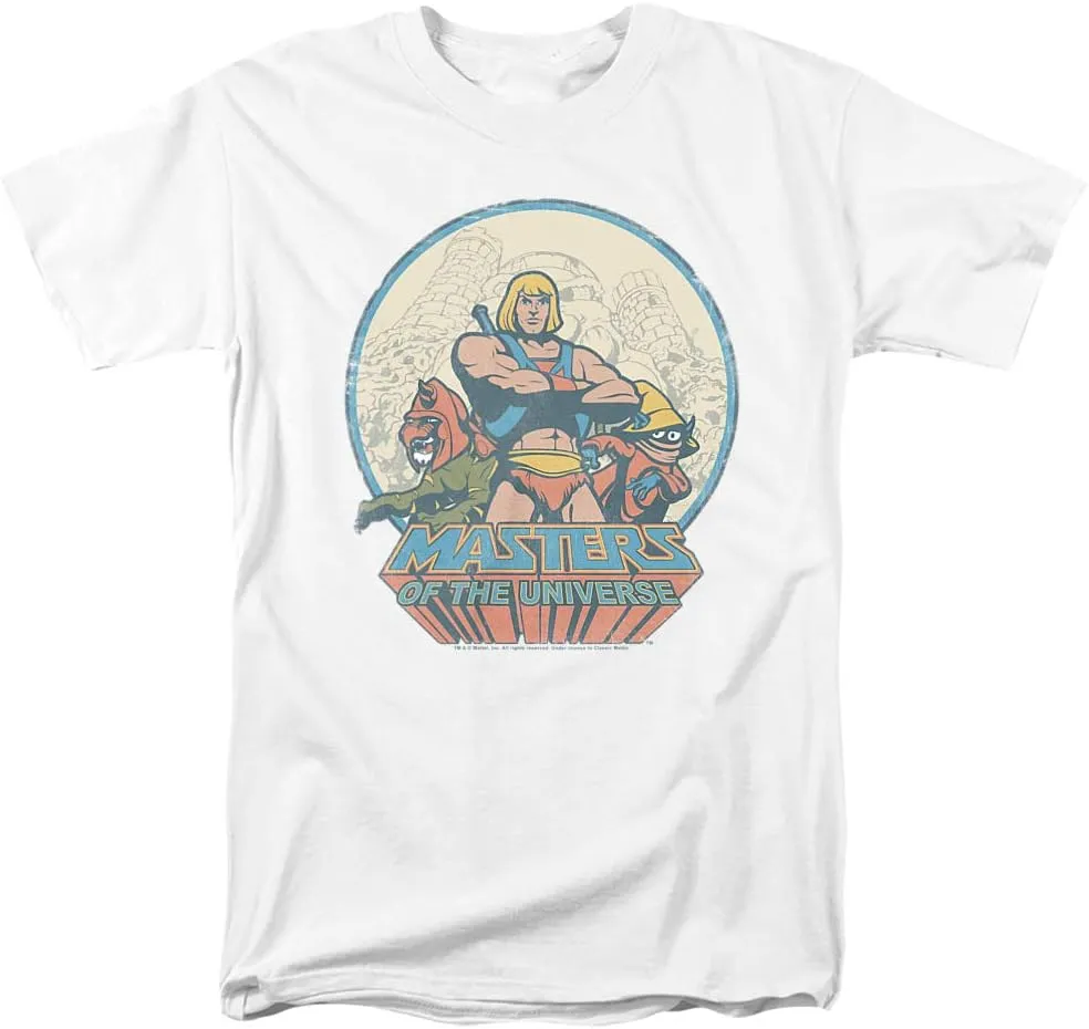 Masters of The Universe He Man and Crew Unisex Adult T Shirt