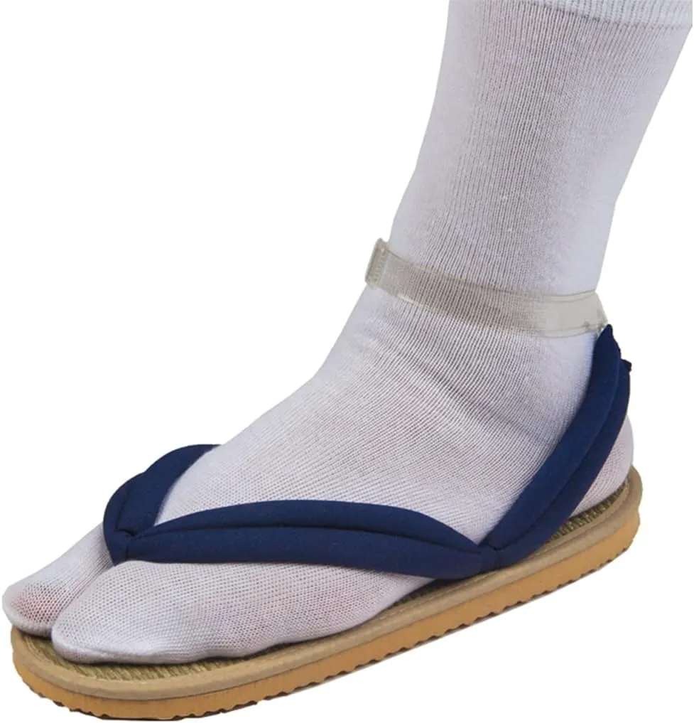 MEADOO Unisex Tanjirou Shinobu Zenitsu Cosplay Clog Shoes Kimetsu no Yaiba Cosplay Geta Sandals Prop Oshitari with Socks