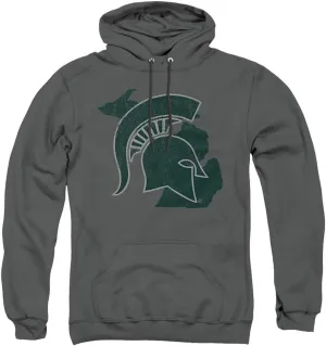 Michigan State University Michigan Unisex Adult Pull-Over Hoodie