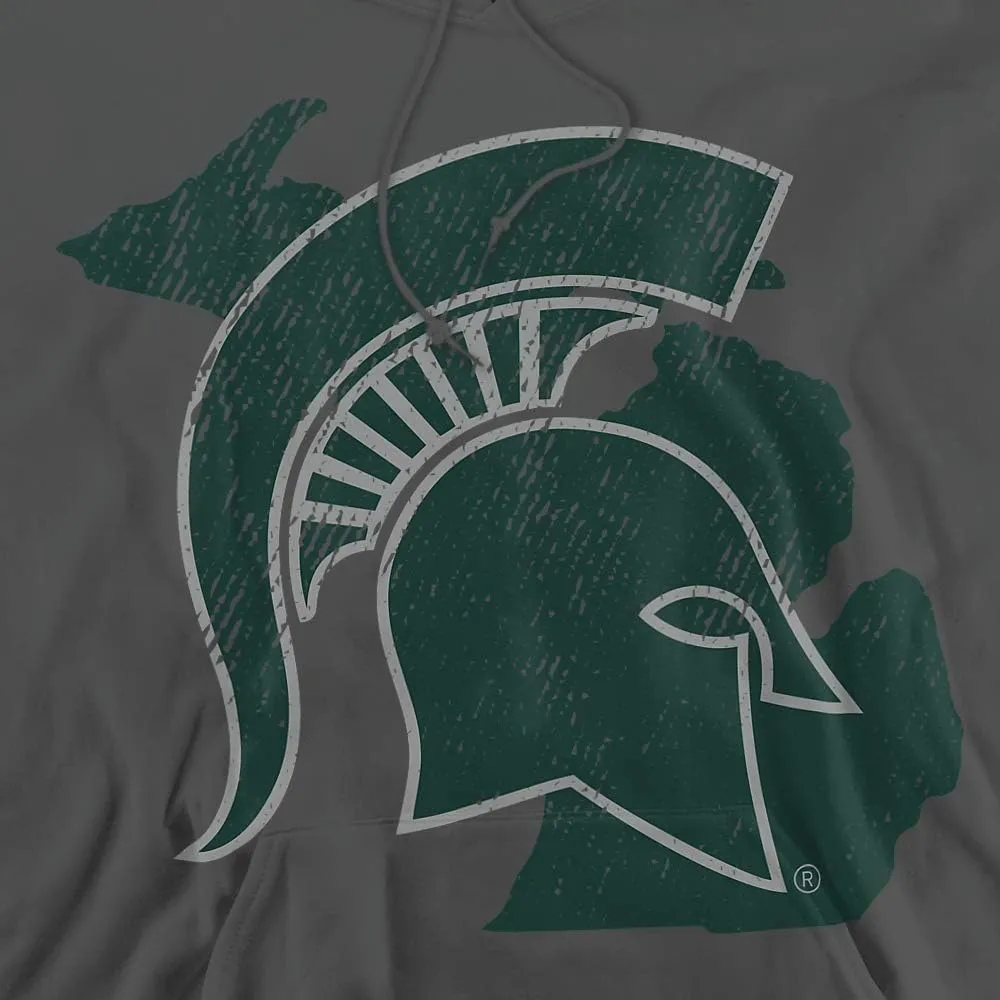 Michigan State University Michigan Unisex Adult Pull-Over Hoodie