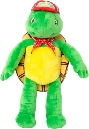 Mighty Mojo Franklin The Turtle Plush Doll - Based on The Popular Children’s Book - 14" Plush Toy Doll for Kids 3 Years and Up - Learn and Play with Your New Plush Friend