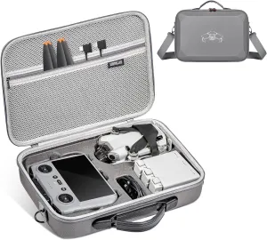 Mini 3 Case, Carrying Case for DJI Mini 4 Pro/ 3 /3Pro RC Screen Controller Combo, Waterproof Portable Bag for DJI Mini3 Pro and Mini4 Pro Accessories