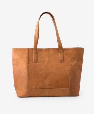 Modern Leather Tote