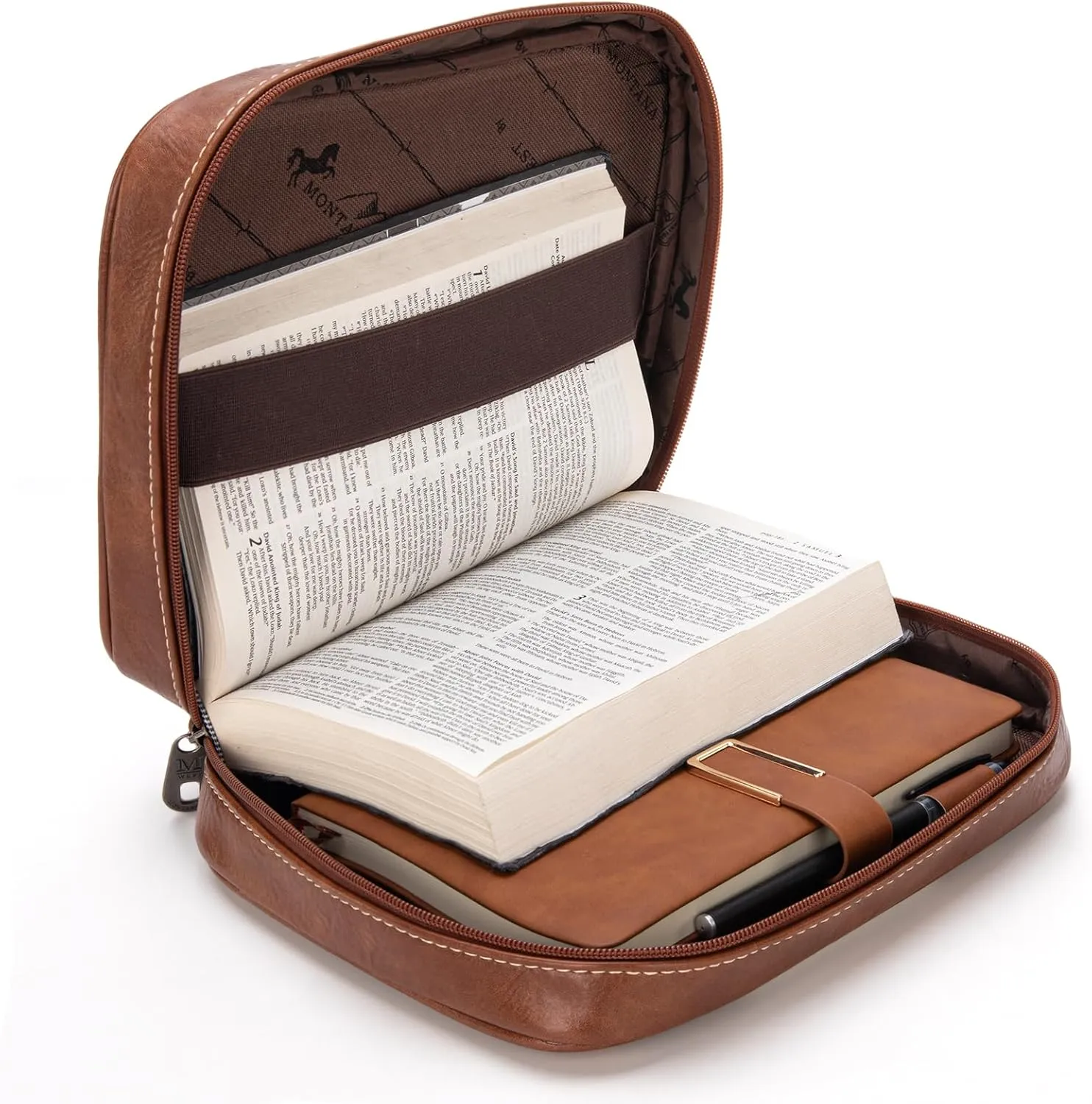 Montana West Western Style Embroidered Bible Covers for Women Men Book Carrying Case Church Bag Outdoor Bible Protective