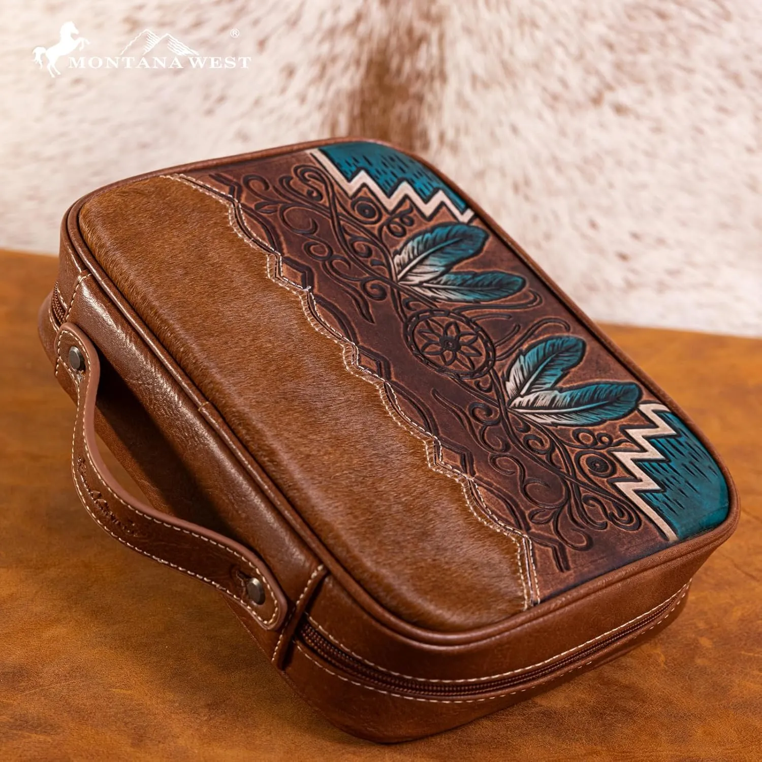 Montana West Western Style Embroidered Bible Covers for Women Men Book Carrying Case Church Bag Outdoor Bible Protective