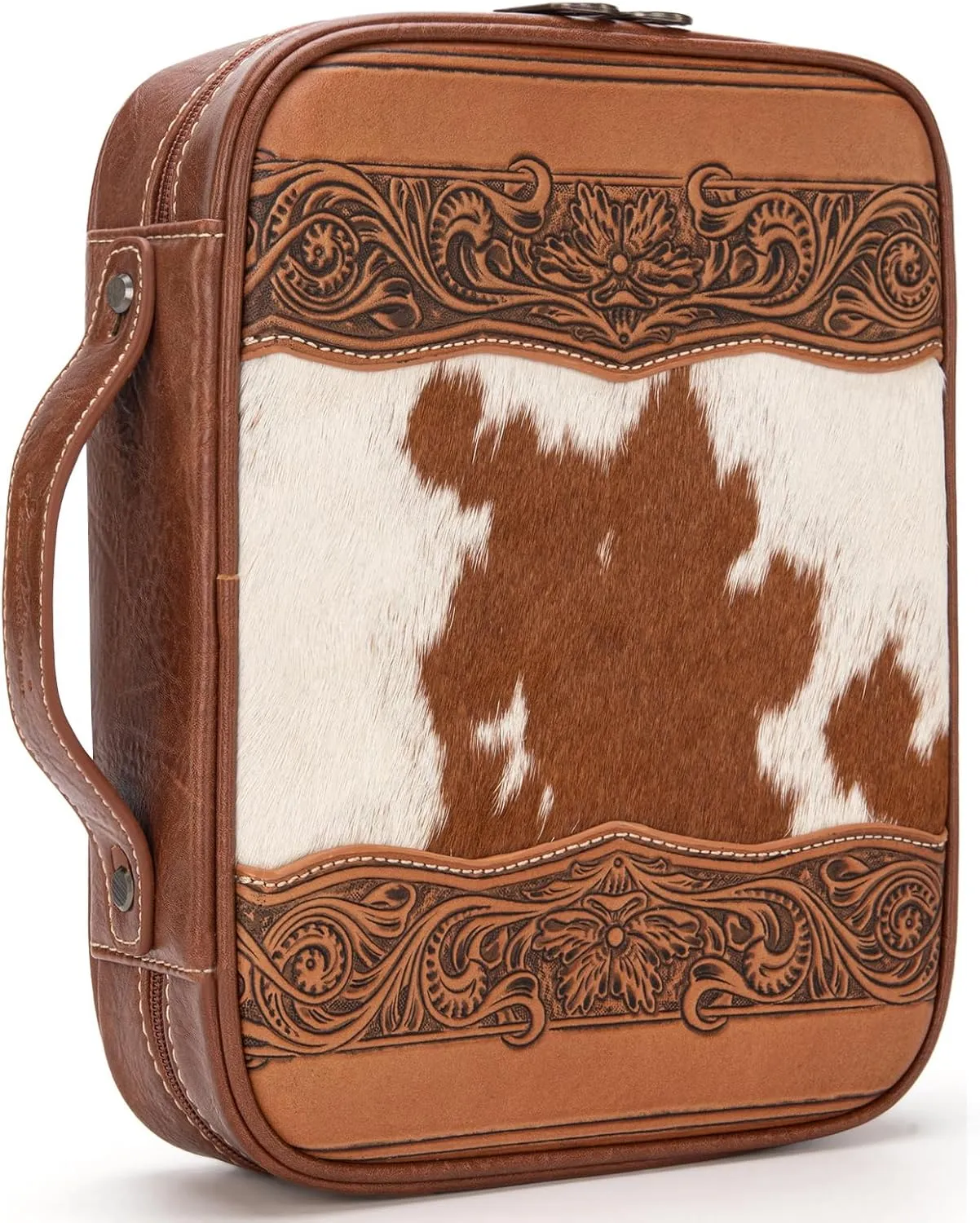 Montana West Western Style Embroidered Bible Covers for Women Men Book Carrying Case Church Bag Outdoor Bible Protective