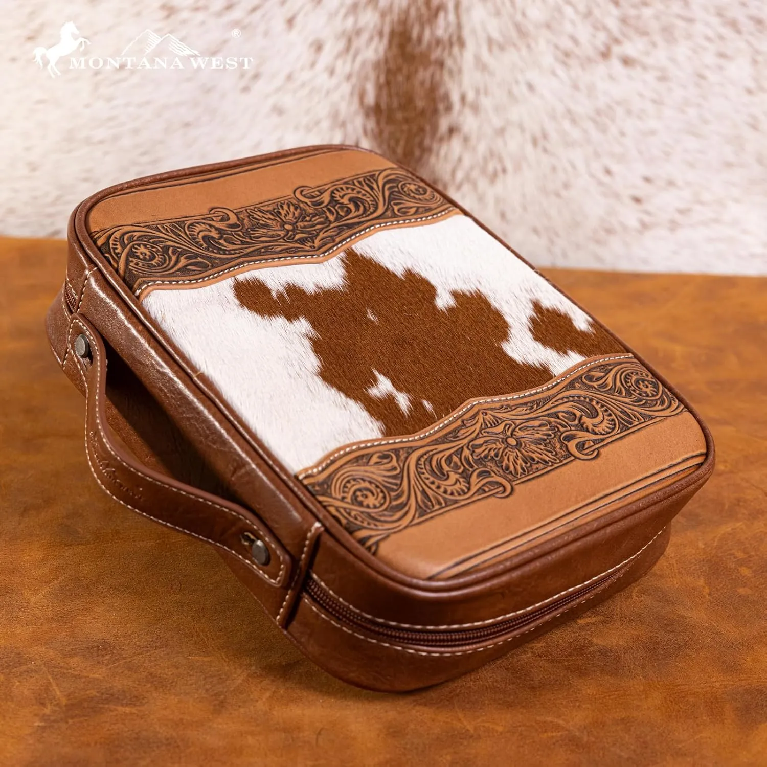 Montana West Western Style Embroidered Bible Covers for Women Men Book Carrying Case Church Bag Outdoor Bible Protective