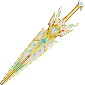 Muentoshi 31” Foam Aegis Sword Fantasy Adventure Video Game Cosplay Costume Prop Yellow