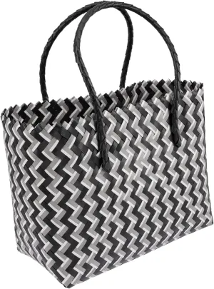 Multi-functional Woven Plastic Basket Decorative Flower Basket Wedding Party Celebration Terrace Garden