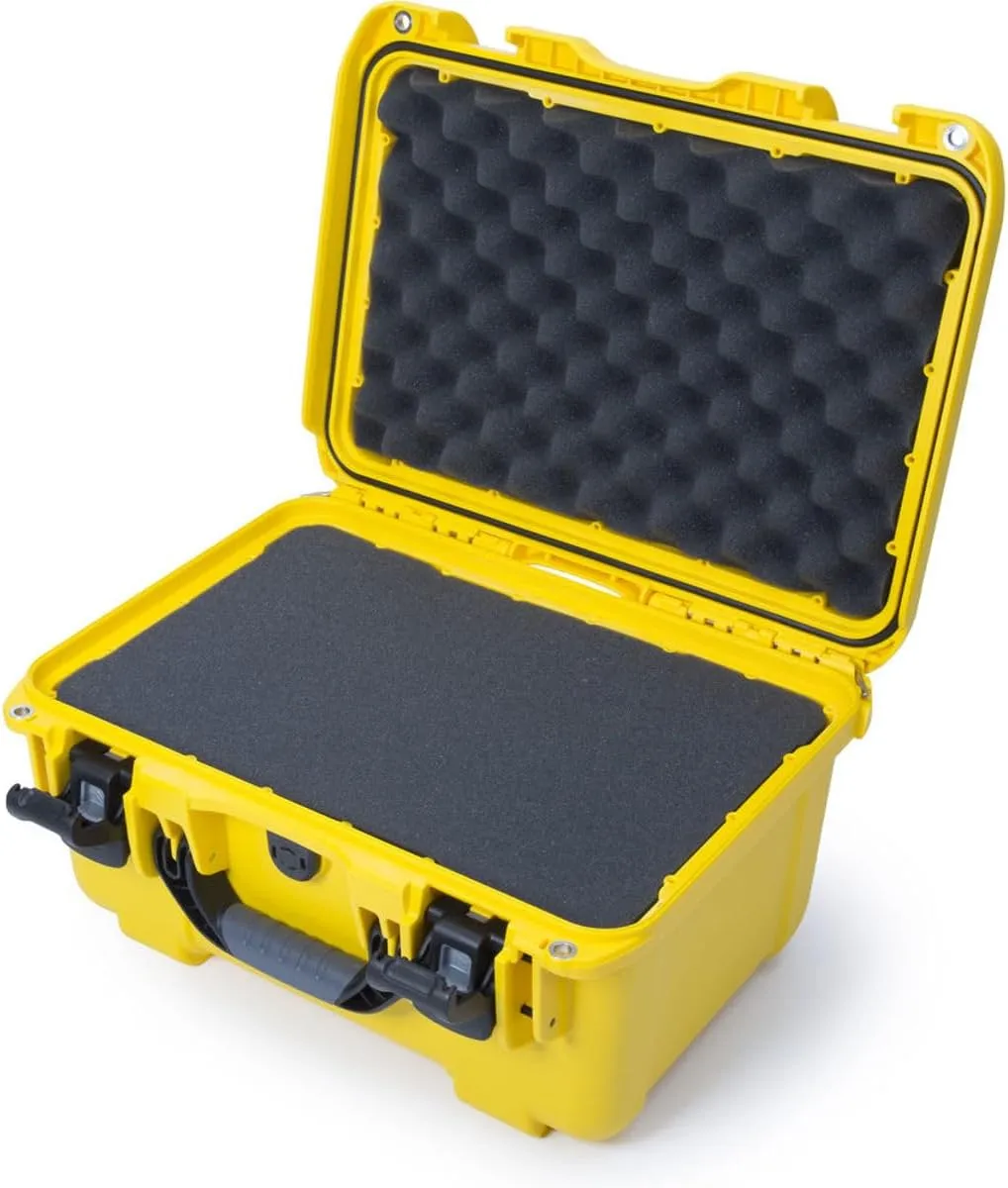 NANUK 918 Lightweight NK-7 Resin Waterproof Protective Case With Foam, Yellow