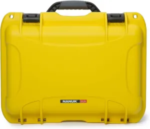 NANUK 918 Lightweight NK-7 Resin Waterproof Protective Case With Foam, Yellow