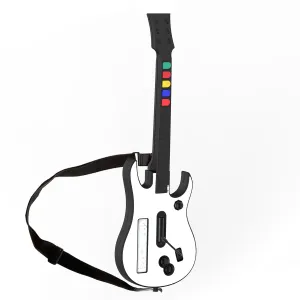 NBCP Wireless Guitar for Wii Guitar Hero, Clone Hero and Rock Band Games (Excluding Rock Band 1)