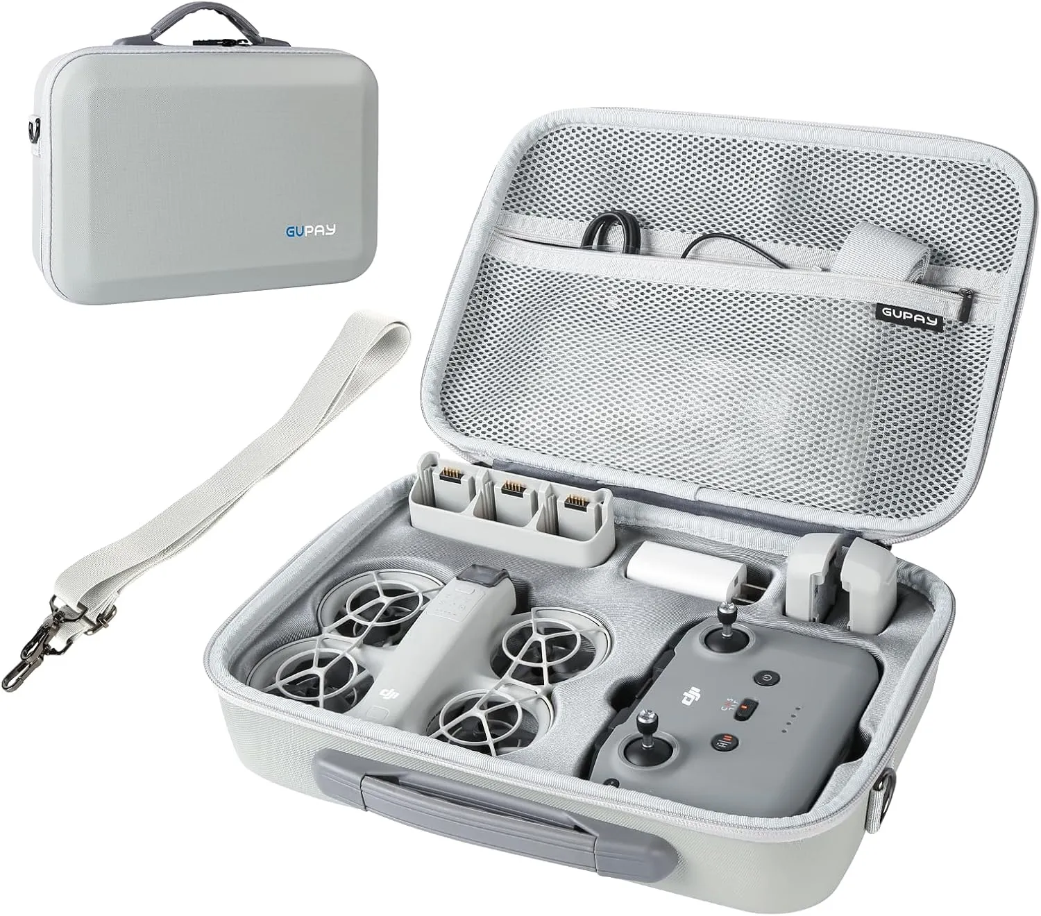 Neo Carrying Case, Portable Storage Neo Shoulder Bag for DJI Neo Fly More Combo Drone and RC-N3 Remote Controller Accessories