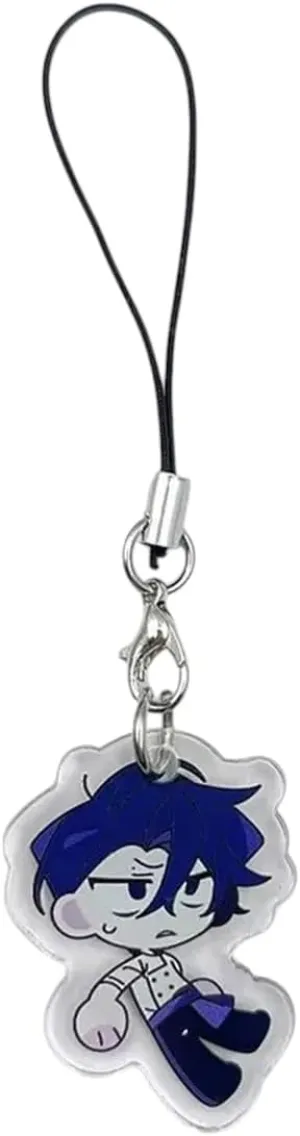 New 2026 Game Dead Plate Rody Cosplay Acrylic Keychain 2 Pcs/Set Key Chain Rope Phone Chain Bag Pendant Accessories Prop Jewelry Finding Fashion Accessories Creative Gift