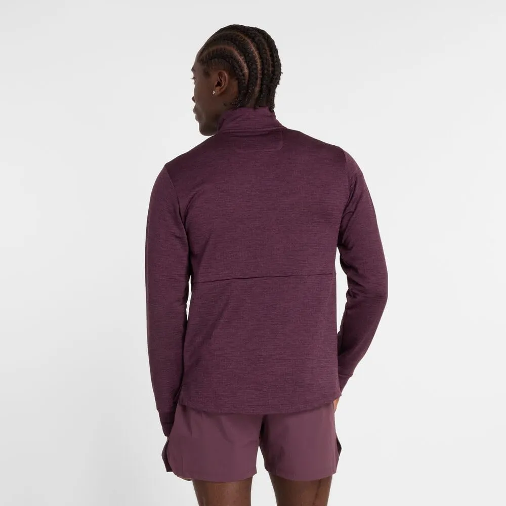 New Balance Mens Athletics Heat Grid 1/2 Zip