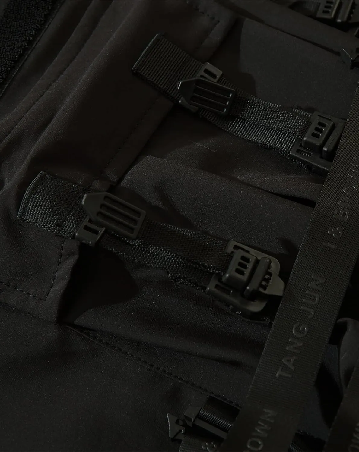 Niepce Inc Men's Japanese Streetwear Techwear Cargo Pants with Design