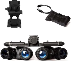 Night Vision Goggles Cosplay Prop, Four-tube Binocular Night Vision Goggles with Mount for GPNVG18 (Non-Function)