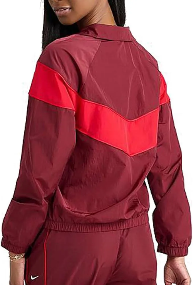 Nike Women's Windrunner Loose Uv Woven Full-Zip Jacket