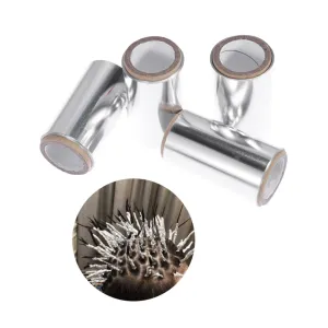 NOLITOY 4rolls Hair Coloring Tin Foil Professional Perm Tool for Salon Barber Use Versatile and Hairdressing Foil for Easy Application and Storage