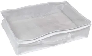 Non-Woven PP Comforter & Storage Bag | Reusable | Underbed Storage | Large | Set of 2