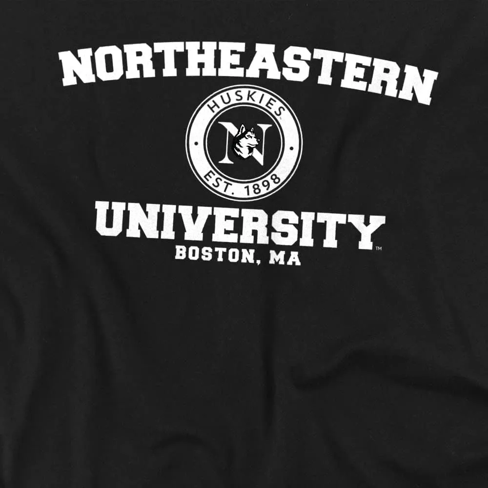 Northeastern University Official Circle Logo Women's T Shirt