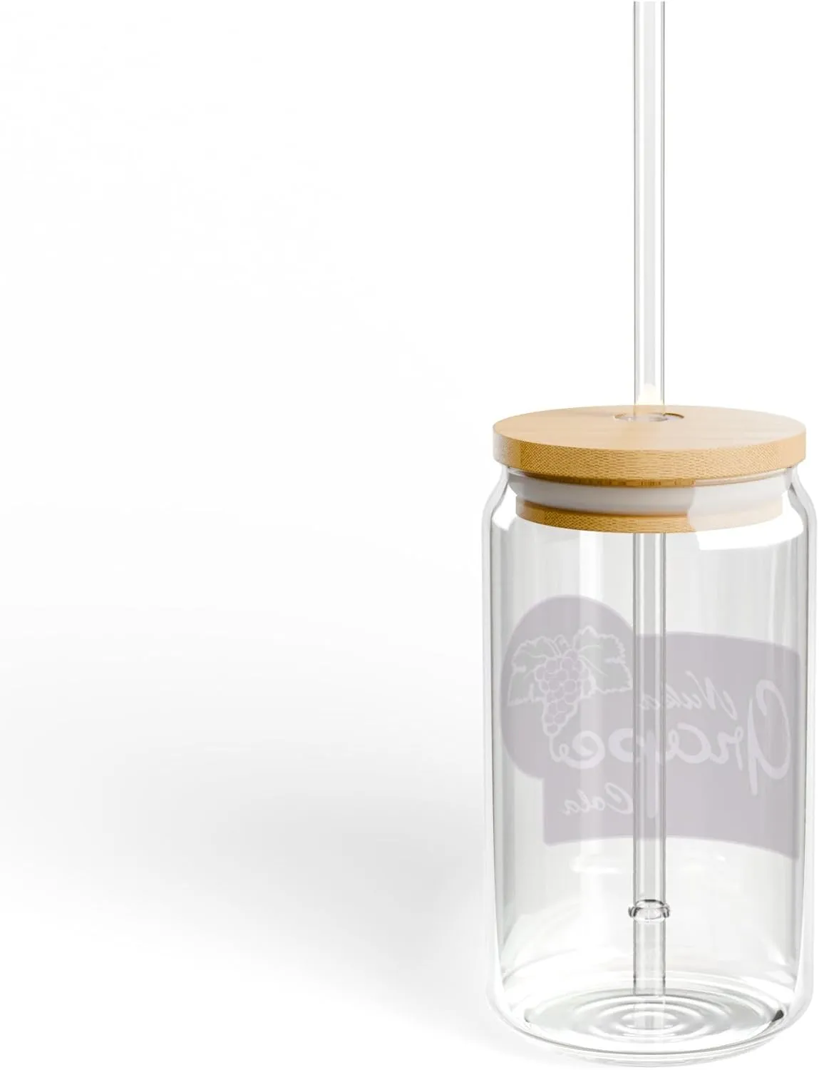 Nuka-Grape Soda Glass Tumbler 16 oz, Wasteland Cosplay Fan Art