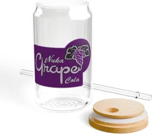 Nuka-Grape Soda Glass Tumbler 16 oz, Wasteland Cosplay Fan Art